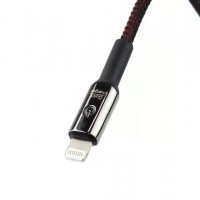 КАБЕЛ ЗА ТЕЛЕФОН USB + APPLE LIGHTNING 100CM FULLLINK UC-10 02527 1БР., снимка 3 - USB кабели - 38608775