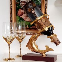 Комплект чаши за вино - NEW, снимка 3 - Подаръци за юбилей - 41908308
