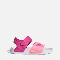 НАМАЛЕНИЕ!!! Детски сандали Adidas Adilette Sandals Pink/White H06445, снимка 1 - Детски сандали и чехли - 41543909