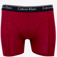 Мъжки боксерки бамбук Calvin Klein червени код CK-154, снимка 1 - Бельо - 44726078