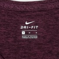 Nike DRI-FIT оригинална тениска M Найк спортна фланелка фитнес, снимка 4 - Спортни екипи - 40087133