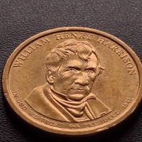Възпоменателна монета WILLIAM HENRY HARRISON 9 президент на САЩ 1841г. за КОЛЕКЦИЯ 38036, снимка 8 - Нумизматика и бонистика - 40764267