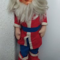 Много голям стар Дядо Коледа. Стара кукла от соца, снимка 2 - Колекции - 34378146