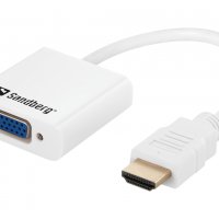 HDMI to VGA преходник/адаптер от ХДМИ към ВГА, снимка 2 - Кабели и адаптери - 35983013