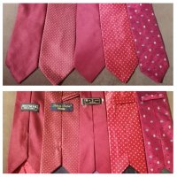 Червени копринени вратовръзки 2, снимка 2 - Други - 40175115