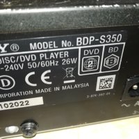 SONY BDP-S350 BLU-RAY PLAYER-LAN/HDMI-ВНОС GERMANY 0409231356L2EWC, снимка 16 - Плейъри, домашно кино, прожектори - 42075181