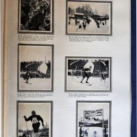 Зимна Олимпиада 1952 (Осло), албум на немски, оригинален с 150 залепени снимки, класиране по дисципл, снимка 6 - Енциклопедии, справочници - 39302252