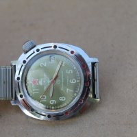СССР мъжки часовник ''Восток'' командирски, снимка 8 - Мъжки - 42462150