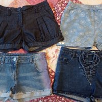 Дънкови къси панталонки, снимка 7 - Детски къси панталони - 41324002