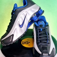 Nike Shox R4 Racer Blue (GS), снимка 4 - Маратонки - 37283199