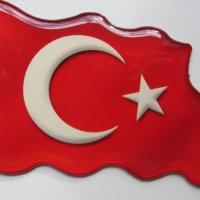 Автентичен магнит от Турция-флаг, снимка 2 - Колекции - 35779226