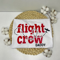 Комплект тениски за цялото семейство FLIGHT CREW, снимка 8 - Романтични подаръци - 44709545