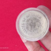 Монета 1 долар - 1851 (реплика), снимка 4 - Нумизматика и бонистика - 34089399