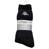 Спортни къси черни чорапи Kappa - 3 чифта в опаковка, снимка 3 - Мъжки чорапи - 32840548