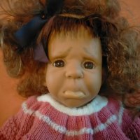 Испанска характерна Тъжна кукла Art Marka 37 см, снимка 11 - Колекции - 41454469