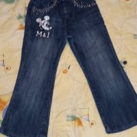 Дънки за 4г момиченце, снимка 8 - Детски панталони и дънки - 35805335