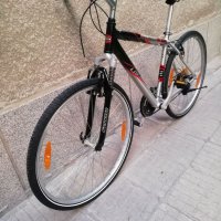 Алуминиев велосипед 28 цола 21 скорости shimano преден амортисьор много запазено технически ок , снимка 8 - Велосипеди - 41638751