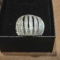 Сребърен пръстен (215), снимка 5 - Пръстени - 44829386