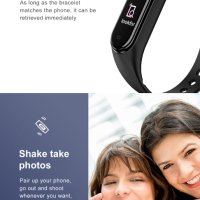 Смарт фитнес гривна M4 Pro Band, блутут,  Температура, Bluetooth, спорт, крачки, сън ..., снимка 10 - Селфи стикове, аксесоари - 39273640