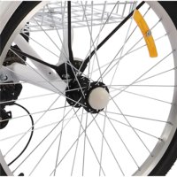 Сгъваем Нов Триколесен Велосипед 24 инча 7 скорости, снимка 6 - Велосипеди - 40950591