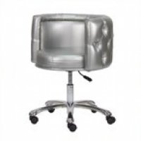 Козметичен стол - Табуретка за маникюр/педикюр Deco - черна,бяла,сребриста,синя, снимка 7 - Друго оборудване - 24512957