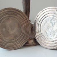 Сребърни свещници 1060 грама,цената е за трите./Сребро 925-Англия/, снимка 7 - Колекции - 41959076