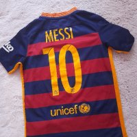 Nike Barcelona MESSI денска тениска 8- 10 години. , снимка 4 - Детски тениски и потници - 41921925