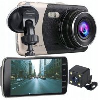 Видеорегистратор за кола, двойна камера, Full HD, снимка 1 - Аксесоари и консумативи - 35908746