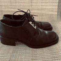 Модерни стилни обувки естествена кожа, снимка 4 - Дамски ежедневни обувки - 36100440