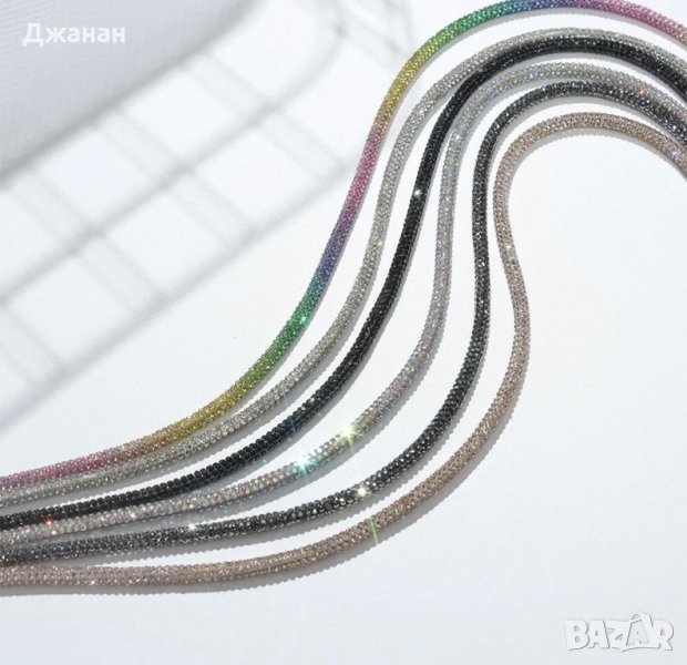 Диамантени връзки за обувки/маратонки, снимка 1