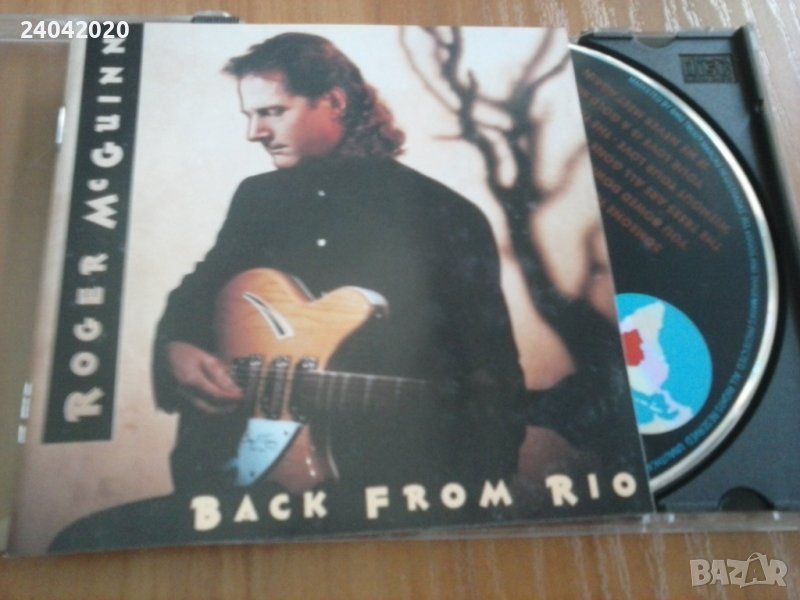 Roger McGuinn – Back From Rio оригинален диск, снимка 1