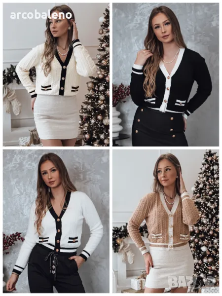 Дамска жилетка пуловер FUZZY, 4цвята , снимка 1