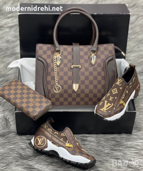 Дамски спортни обувки портфейл и чанта Louis Vuitton код 136, снимка 1