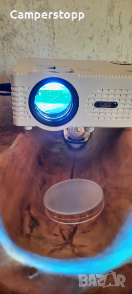 QKK Beamer Ak-80 LED 1080p Projektor 70 Zoll HD, снимка 1