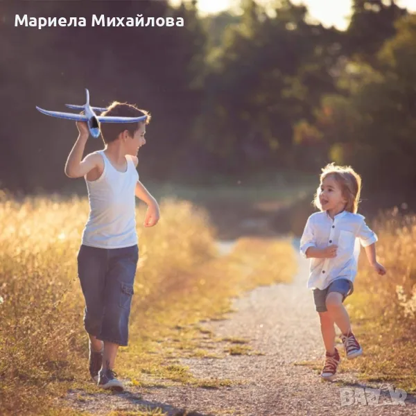 Детски самолет от стиропор., снимка 1