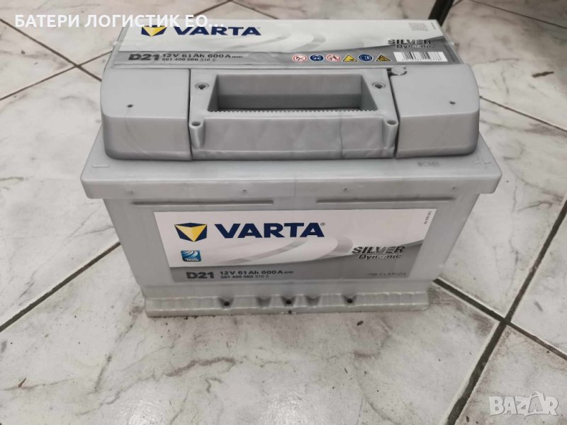 АКУМУЛАТОР VARTA 61 AH, като нов, перфектен вариант за бензинов автомобил!! Прочетете описанието!!, снимка 1