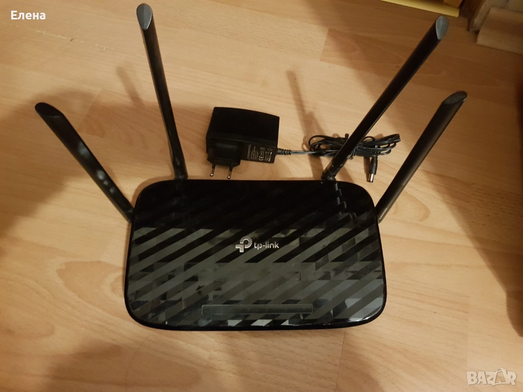 TP-Link Рутер Archer A6 | AC1200 безжичен MU-MIMO Gigabit , снимка 1