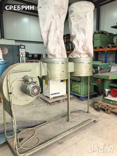 Аспирация с два чувала 2.2.кв монофазна 3500 кубика, снимка 1