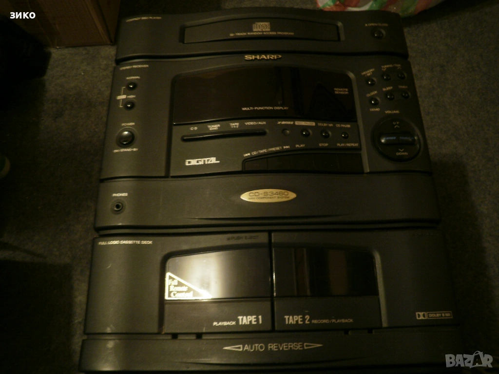 аудио система- SHARP CD-S3460- работи, снимка 1