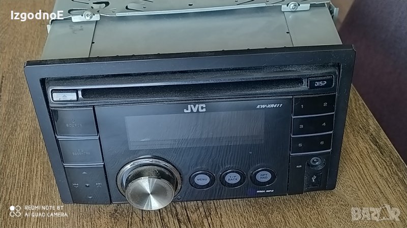 JVC CD Player за автомобил, радиокасетофон , снимка 1