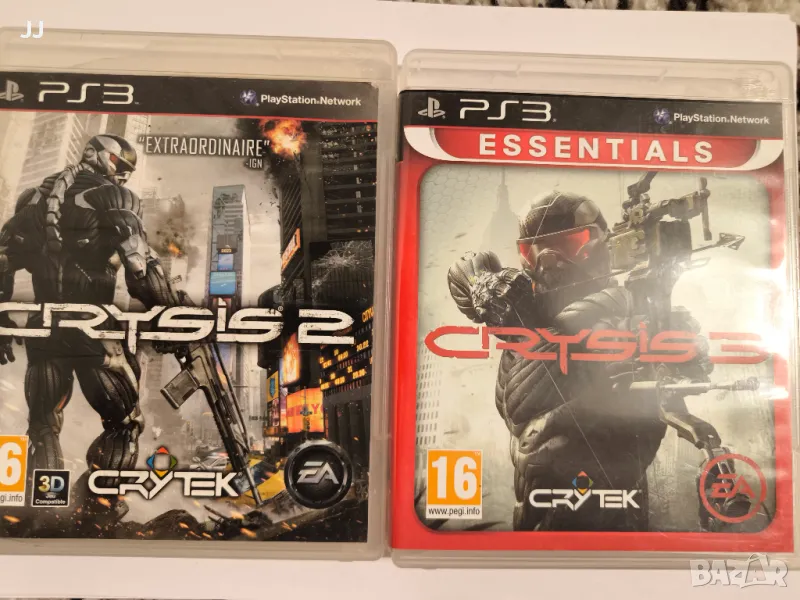 Crysis 2 и Crysis 3 игра за Ps3 Playstation 3 Пс3 всяка по 15 лв, снимка 1