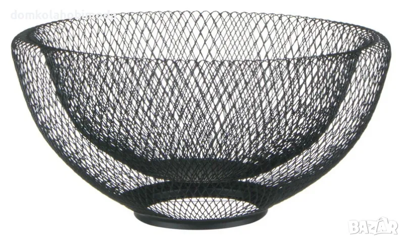 Метална Фруктиера Купа двуслойна, 30х15 см, снимка 1