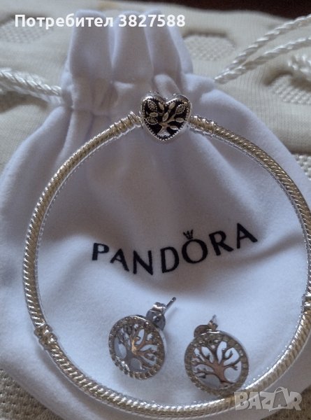 Сребърен комплект Pandora , снимка 1