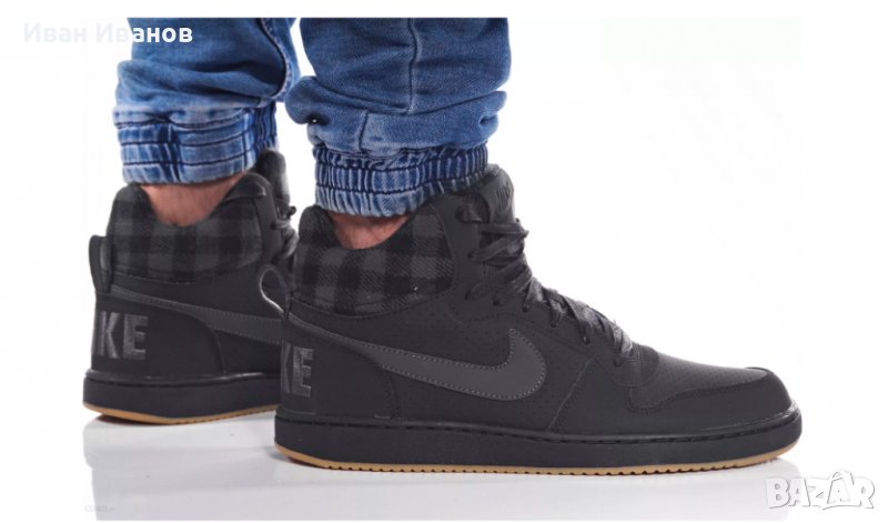 зимни кецове  NIKE COURT BOROUGH MID PREMIUM номер 40,5-41, снимка 1