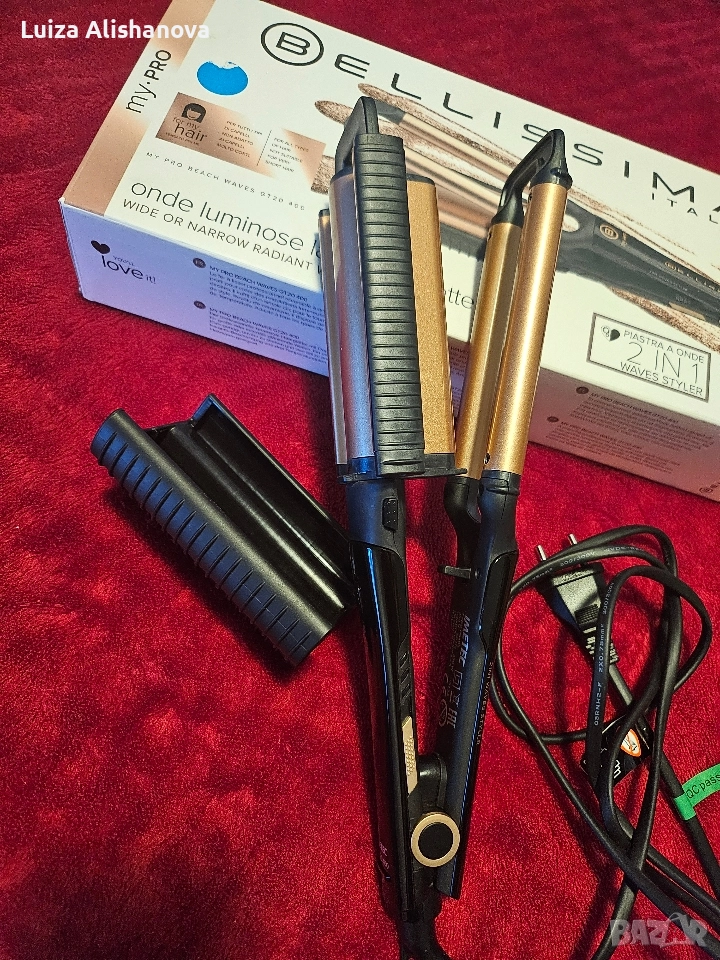 Ретро преса за коса Bellissima, снимка 1