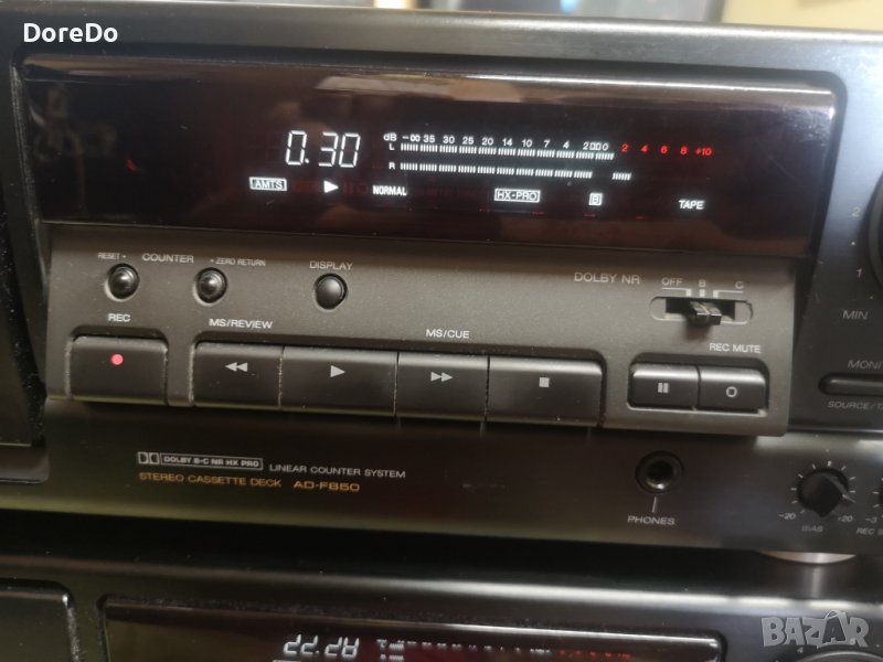 Aiwa AD-F850 с дистанционно, снимка 1