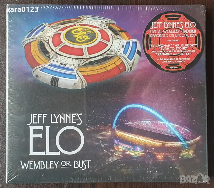 Jeff Lynne's ELO – Wembley Or Bust 2CD , снимка 1
