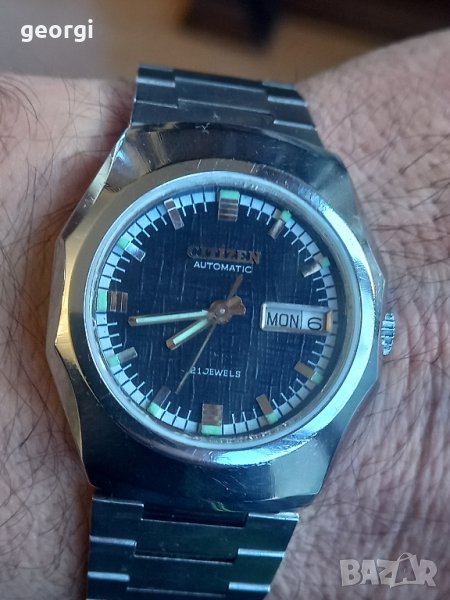 Японски механичен часовник Citizen automatic 21jewels , снимка 1