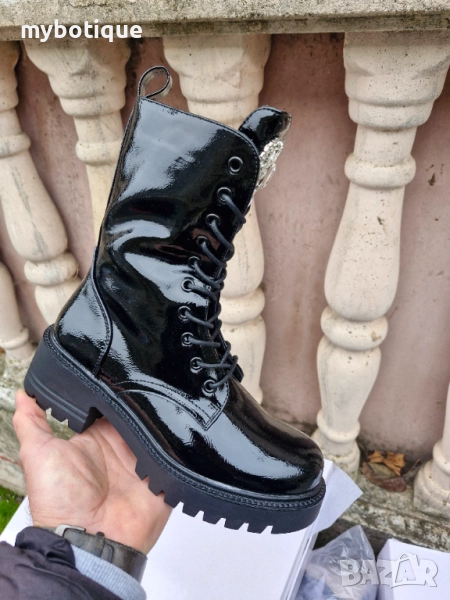 Дамски полу ботушки вата, снимка 1