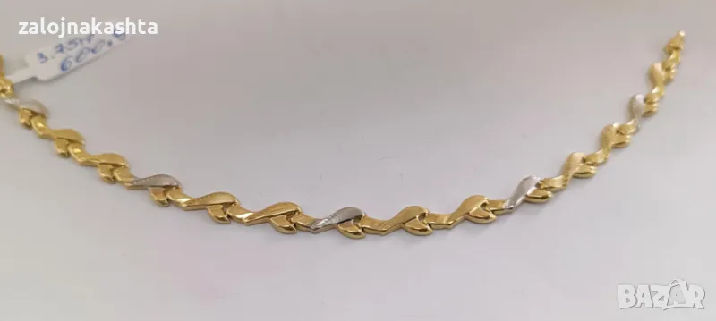 Нова Златна гривна-3,75гр/14кр, снимка 1